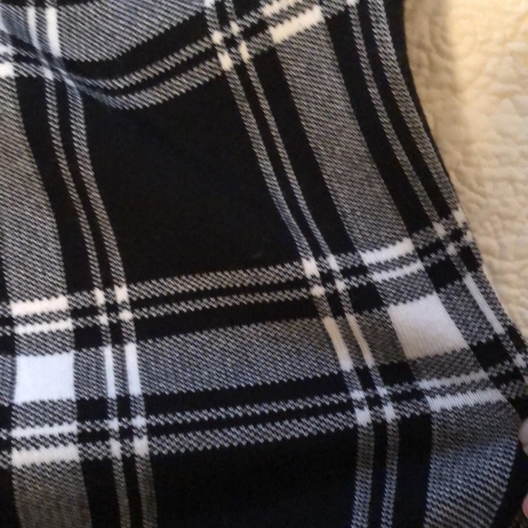 BCBG Black Plaid Dress -NWT - Picture 4 of 7